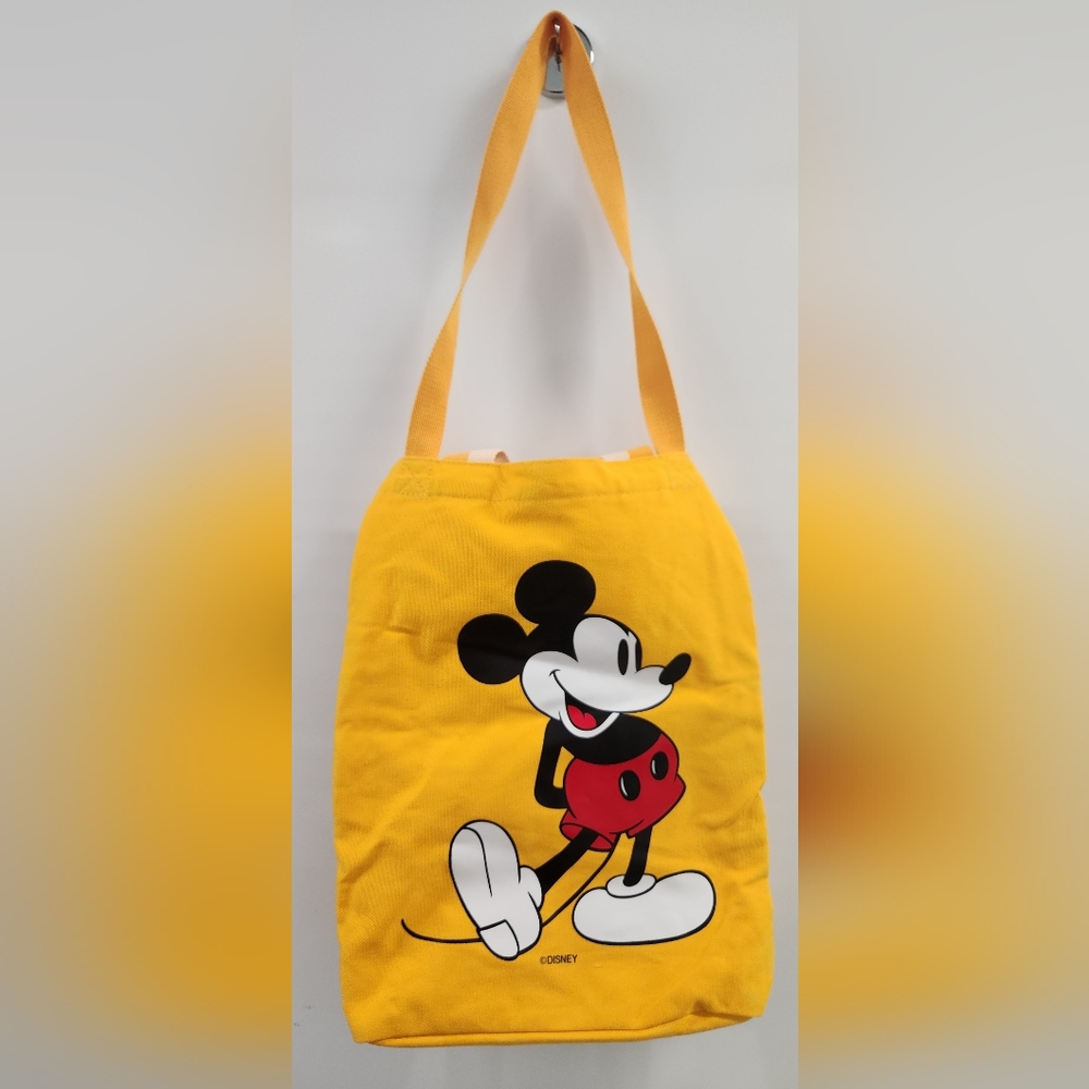 Disneyland Mickey Yellow‎ Tote NWT